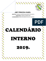 CALENDÁRIO INTERNO