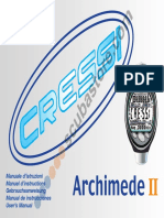 Manual Cressi Archimede 2