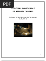 Spiritual Significance of Nisbah