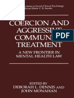 Coercion and Aggressive Community Treatment A New Frontier in Mental Health Law PDF
