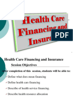 Health Care Financing