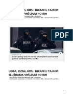 UDBA, OZNA, KOS: ĐIKANI U TAJNIM SLUŽBAMA VRŠLJAJU PO BiH