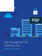 MS Risk Management For Cybersecurity: Security Baselines
