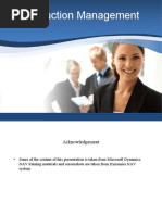 Dynamics NAV Production Management Basic Concepts