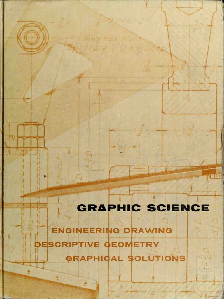 Graphic Science Engineering Drawing Descriptive Geometry Graphical ...