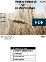 Conceitos Operacionais, Sist. Hidraulicos e Sist. Eletricos MF4700