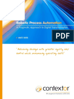 White Paper - Robotic Process Automation PDF