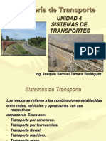 SISTEMAS DE  DE TRANSPORTES