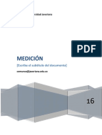 Clase 1. Medición