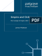 Muldoon - Empire and Order. Concept of Empire 800-1800
