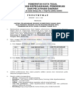 Pengumuman Jadwal SKD CPNS 2019 Kota Tegal Rev 0.1