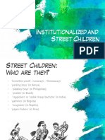 Street and Institutionalized Children Report