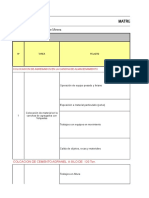 Matriz IPECR Premezclado - Prefabricados