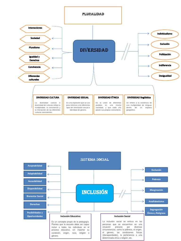 Diversidad e Inclusión en la Sociedad | PDF | Inclusión (Educación ...