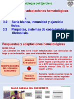 Iii Respuestas y Adaptaciones Hematológicas Al Ejercicio