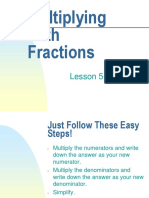 5 1 Multiplicaiton of Fractions Day 2