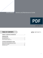 2010 Infiniti Service Maintenance Guide PDF