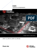 Chicago Pneumatic CPA7 - 5-CPA20 Parts List PDF