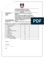 Lab Report Distillation Column PDF