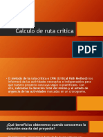 Calculo de Rutas Criticas