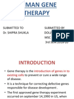 Human Gene Therapy