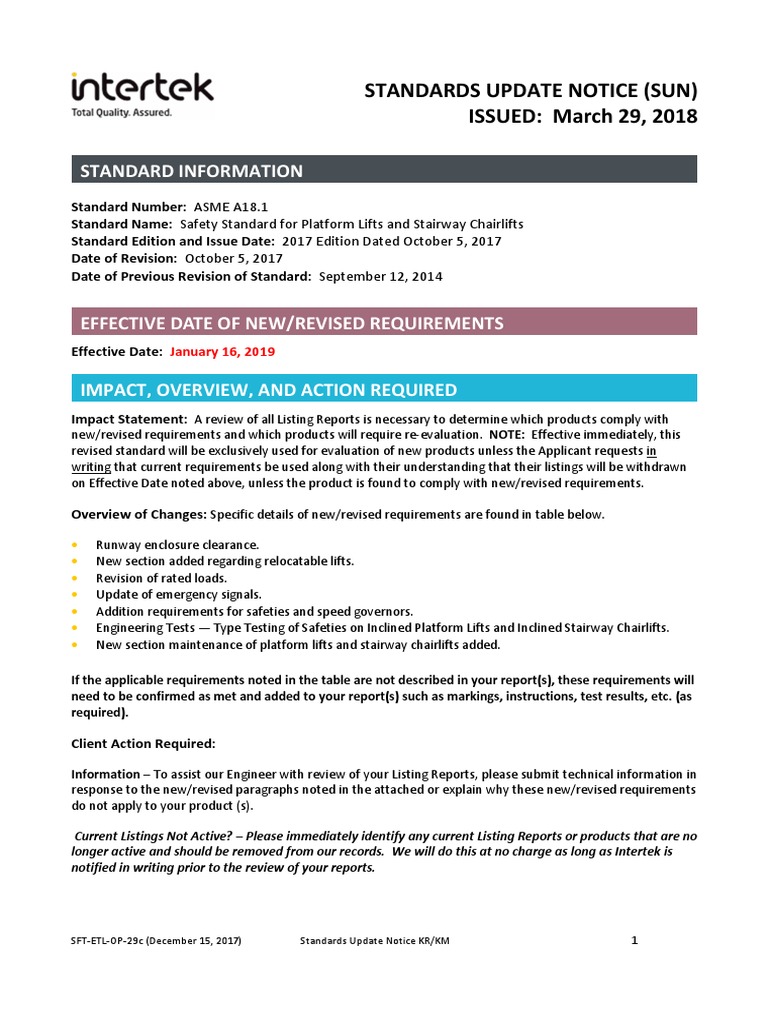 Asme a18 1 rev 10 5 2017 ed 1 16 2019 pdf elevator transport