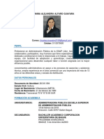 Perfil Giovanna Alfaro administradora pública
