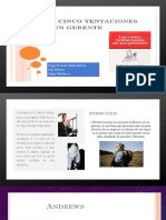 5 Tentaciones de Un Gerente PDF