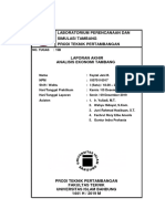 Analisis Ekonomi Tambang