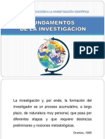 CLASE 1 - Fundamentos de La Investigación