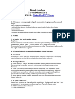 Kunci Jawaban Tryout Ke-2 PDF