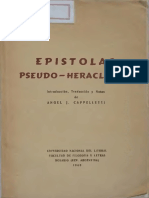 Cappelleti Angel - EPISTOLAS PSEUDO-HERA PDF