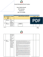 PDP Professional Development Plan for Teachers (1)