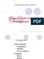 Drug Use in Acute Pain Management - Final 010708