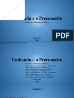 Umbanda e o Preconceito Slides PDF