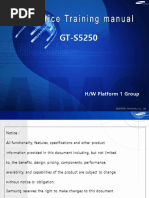 GT-S5250 Training Manual HW