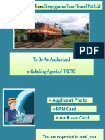 Become an IRCTC Authorized E-Ticketing Agent