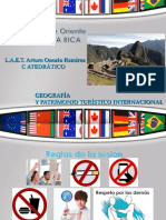 Geografía y Patrimonio Turistico Internacional