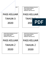 Pass Keluar