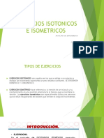 EJERCICIOS ISOTONICOS E ISOMETRICOS (Autoguardado)