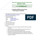 Agenda Kegiatan MGMP Semester Genap PDF