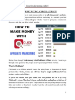 Make Money With ClickBank Affiliate