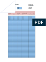 Rent Roll Template