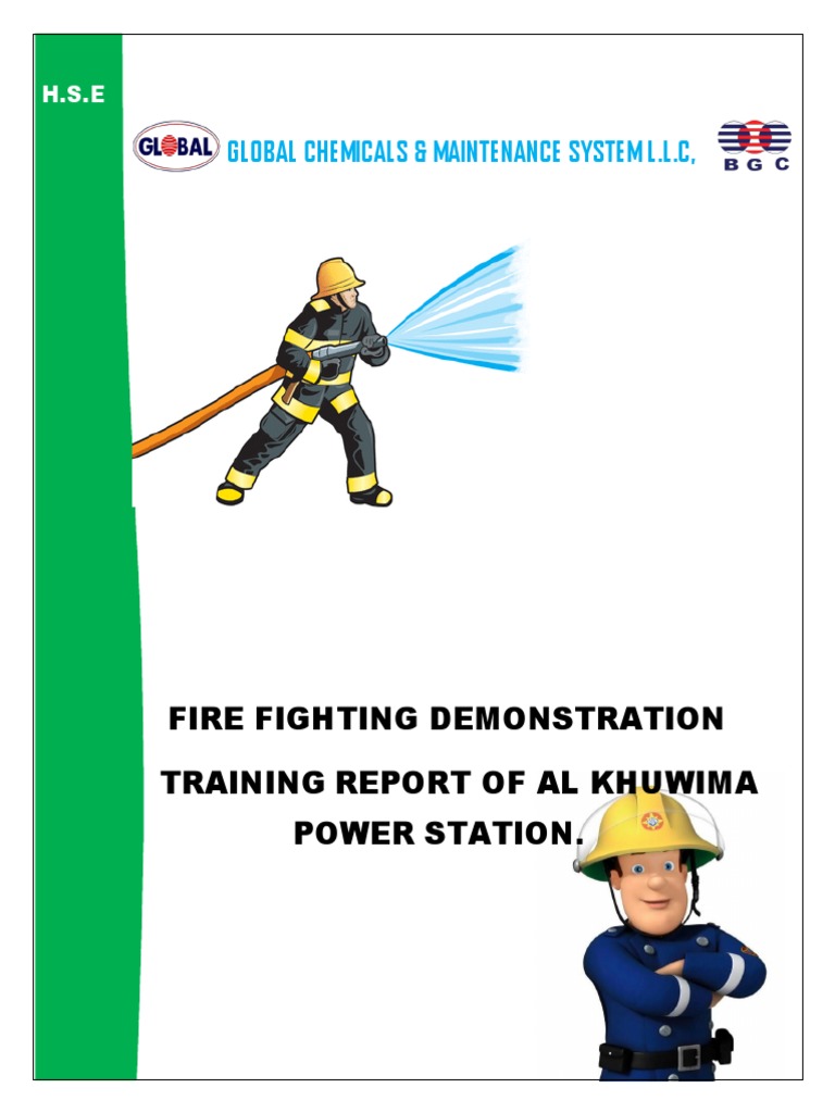Fire Fighting Mock Drill Report of Al Khuwaima | PDF | Firefighting | Fires