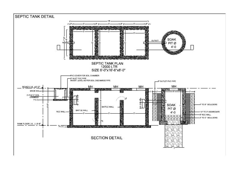 Septic Tank-Model PDF | PDF