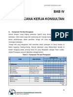 Bab Iv Rencana Kerja