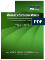 LEMIGAS Rencana Strategis 2014-2018