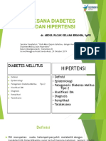 Tatalaksana Diabetes Dan Hipertensi