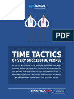 Time Tactics of Very Successful People