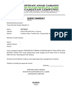 Contoh Surat Mandat Ipnu PDF